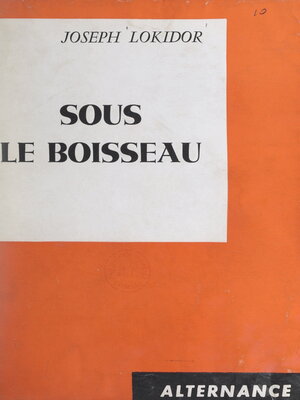 cover image of Sous le boisseau